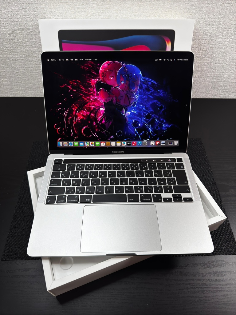 Macbook Pro 2020 M2 TouchBar 256Gb 97% Mulus (Second)