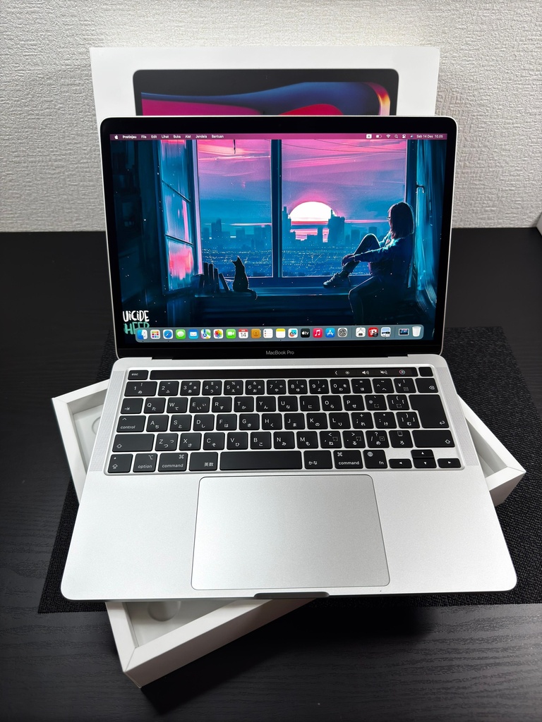 Macbook Pro 2020 M1 TouchBar 256Gb 97% Mulus (Second) 